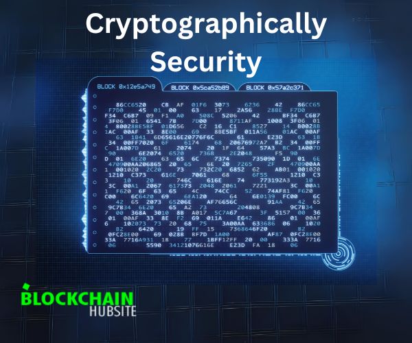 Cryptographically Security
