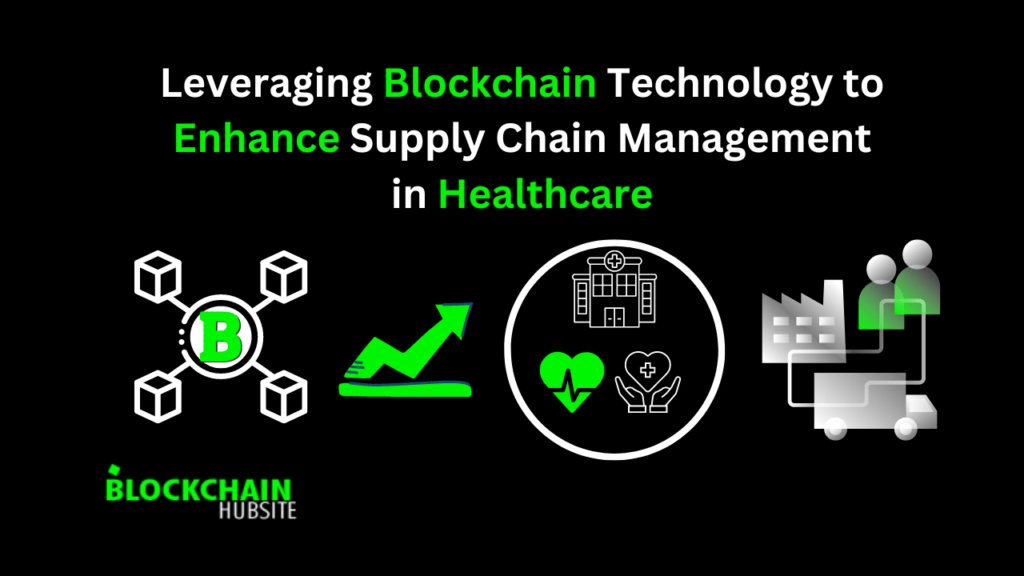 Leveraging Blockchain Technology to Enhance Supply Chain Management in Healthcare